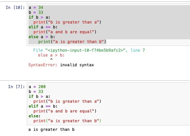 if-else-elif satsen (Programmering/Python) – Pluggakuten