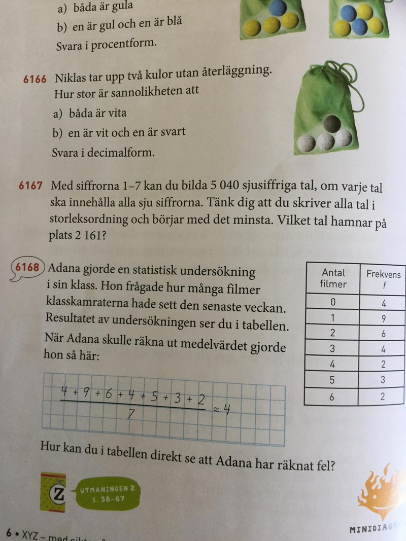 Nationellt Prov Matte åk 6