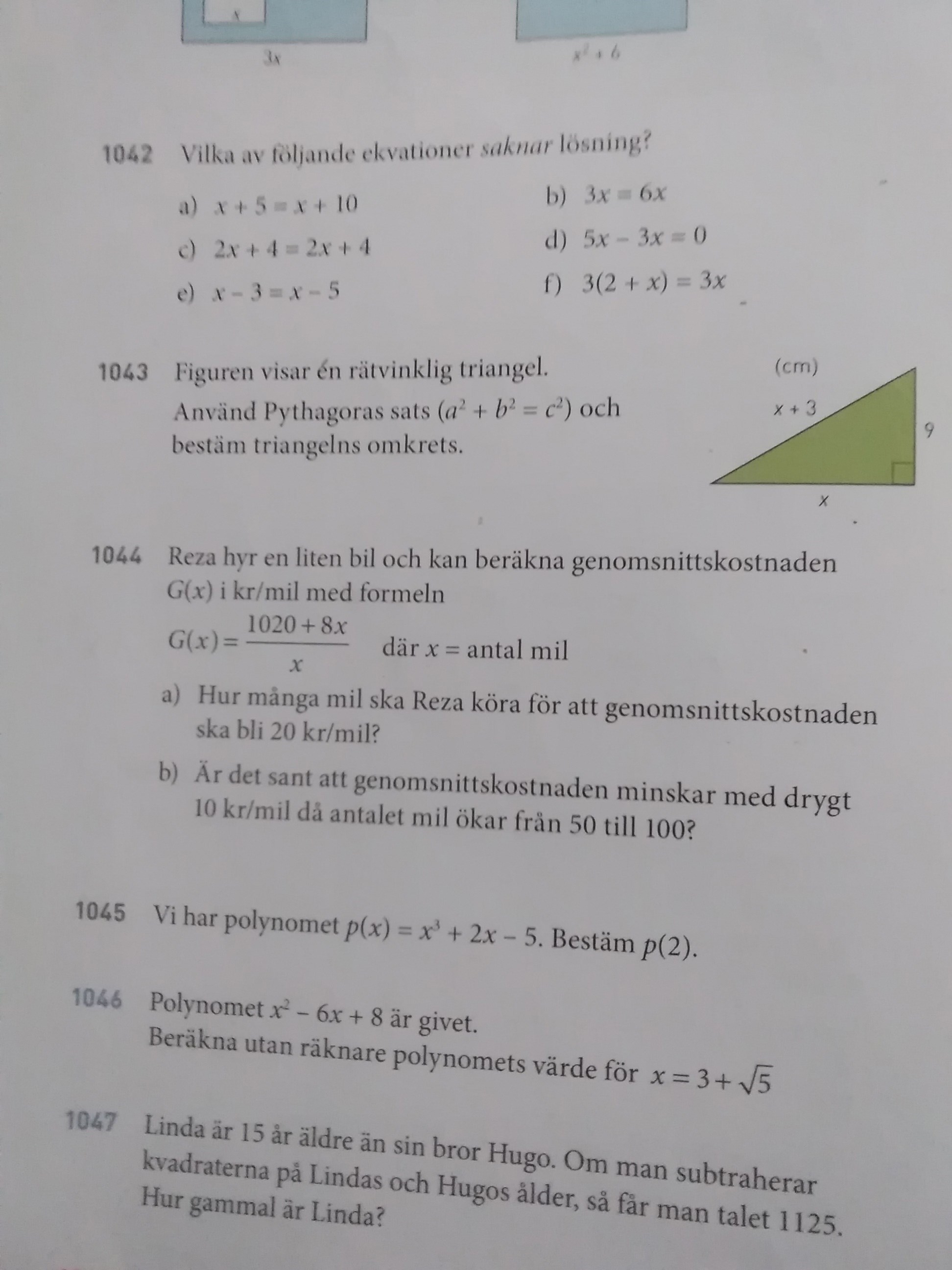 Vad gör jag för fel?? (Matematik/Matte 3/Polynom och ekvationer