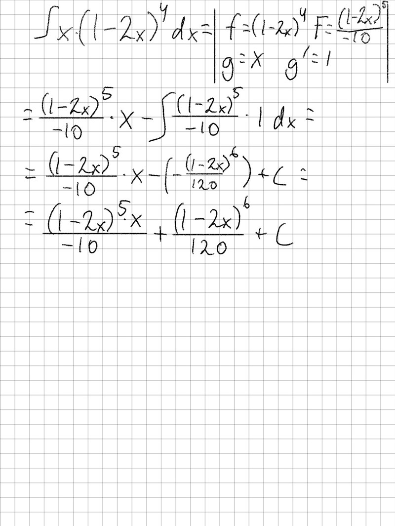 Matte Rintegration integration - fel? (Matematik/Matte 4) – Pluggakuten
