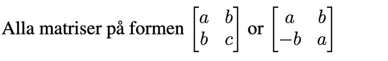 transponera matriser (Matematik/Universitet/Linjär Algebra) – Pluggakuten