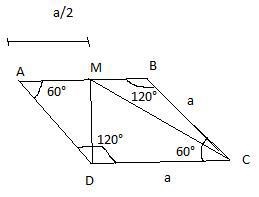 Beräkna sträckor i en romb (Matematik) – Pluggakuten