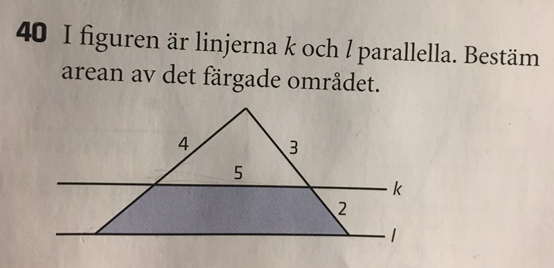 Hur Räknar Man Area På En Triangel