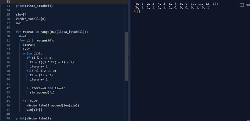 listor i program (Programmering/Python) – Pluggakuten