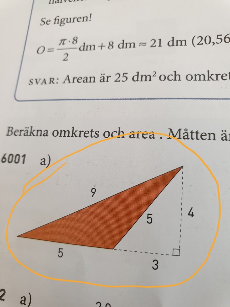 Hur Räknar Man Area På En Triangel