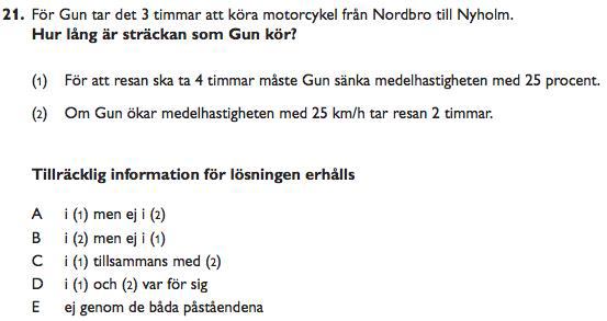 NOG 2008 höst fråga 21 (Matematik/Högskoleprovet) u2013 Pluggakuten