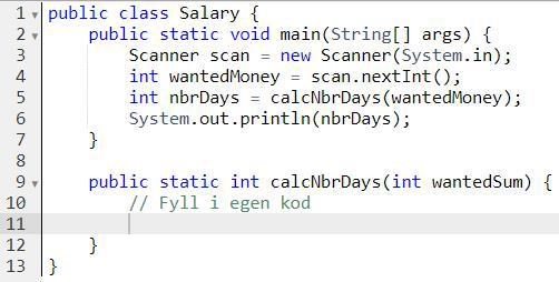 Loopar (2) (Programmering/Java) – Pluggakuten