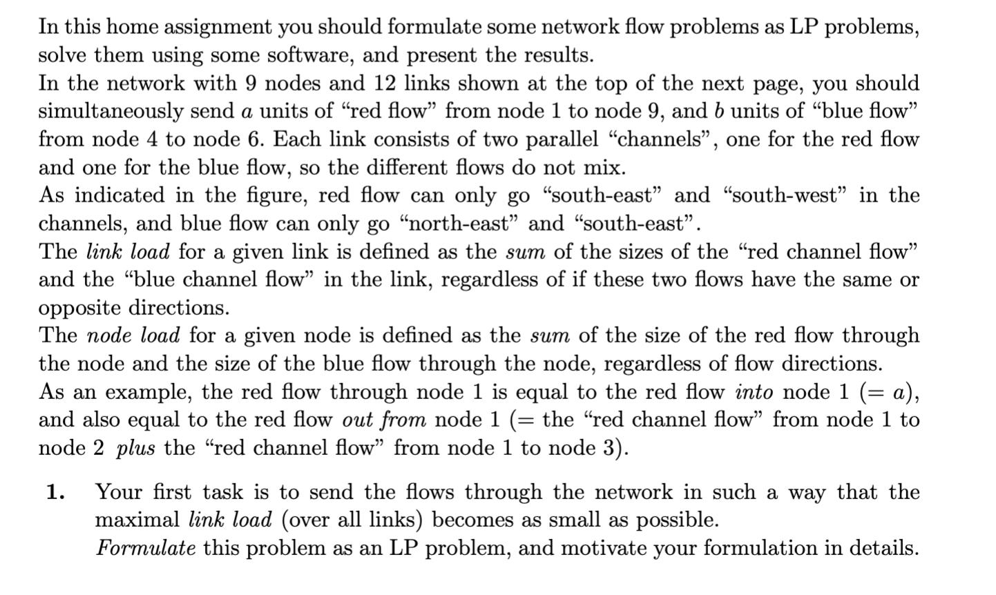 Formulating a linear programming problem from words into mathematical ...